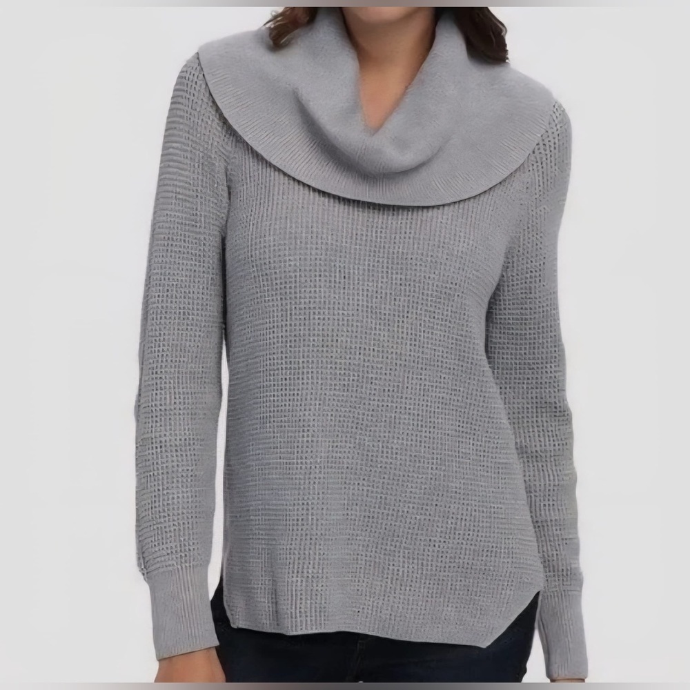 MICHAEL Michael Kors Gray Cowl Neck Sweater